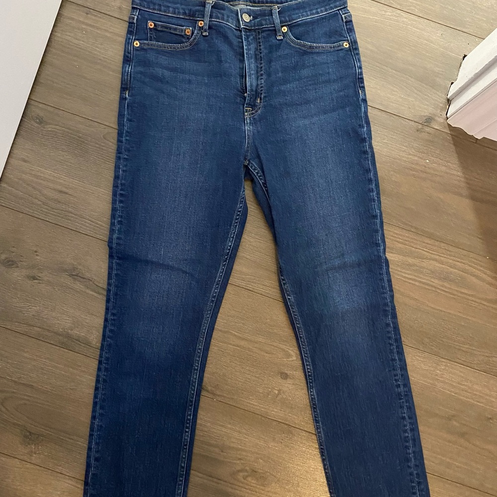 Gap Women’s Vintage Slim High Rise Jeans Size 30 - dark indigo